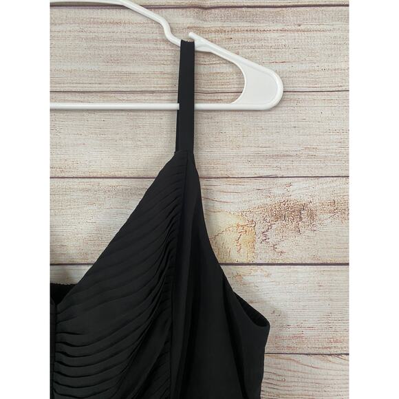 Torrid Black Smocked Back Sweetheart Maxi Dress Size 2 2X Plus - Picture 4 of 8